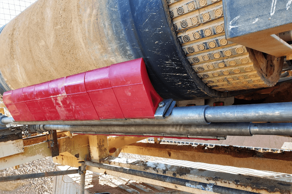 Conveyor Belt Water Scraper Device for harsh environment